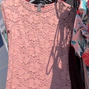 Pink Lace Dress